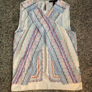 BCBG Cross-front Blouse